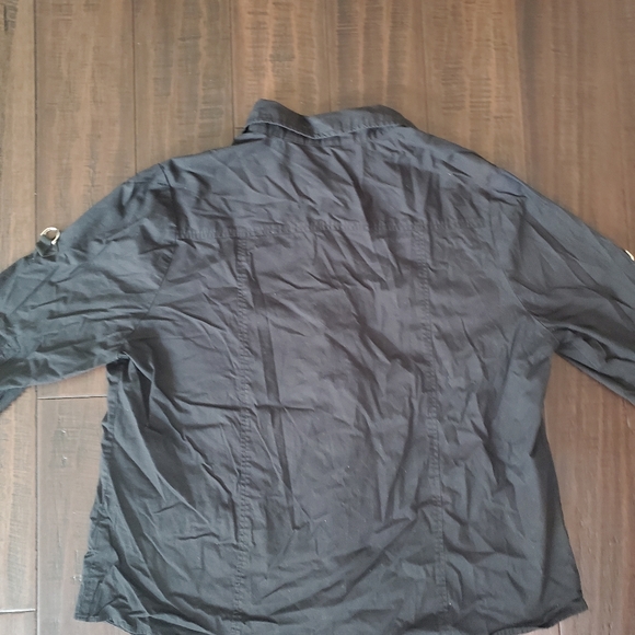 Quizz Woman Button Down Shirt sz 22 - Picture 4 of 4